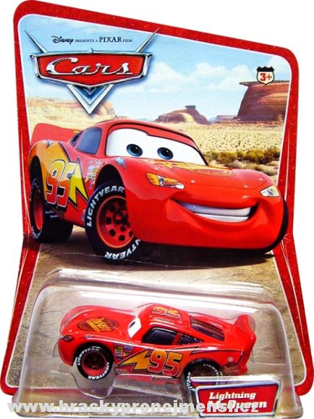 Cars (Auta) - Lightning McQueen (Blesk) - Sběratelský - 1. Série