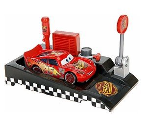 Cars (Auta) - Lightning McQueen (Blesk) Pit Race-Off