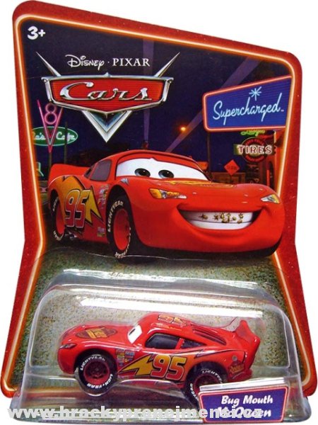 Cars (Auta) - Bug Mouth McQueen (Blesk s mouchami na zubech) Supercharged - poškozený obal