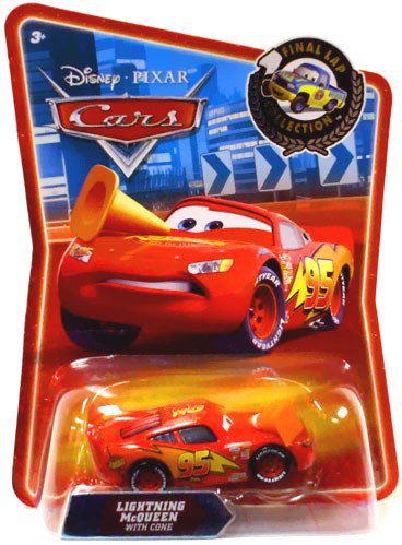 Cars (Auta) - Lightning McQueen with Cone (Blesk McQueen) - poškozený obal