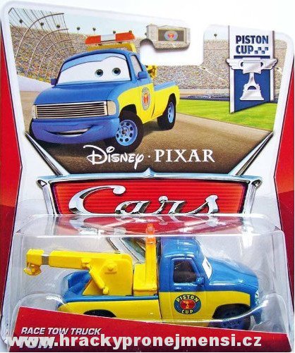 Cars (Auta) - Race Tow Truck TOM - poškozený obal