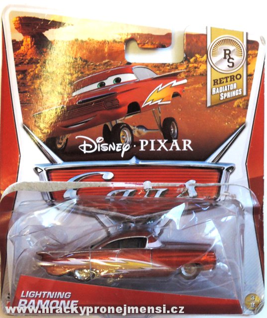 Cars (Auta) - Ramone Lightning - poškozený obal