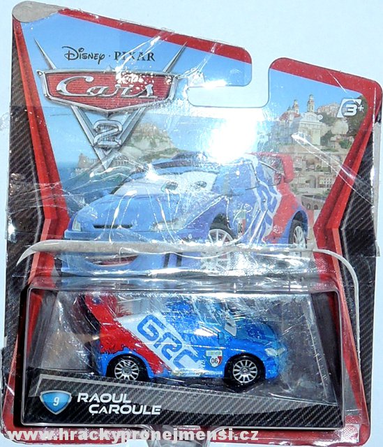 Cars 2 (Auta 2) - Raoul Caroule - poškozený obal