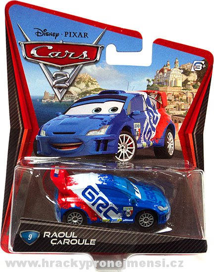 Cars 2 (Auta 2) - Raoul Caroule - poškozený obal