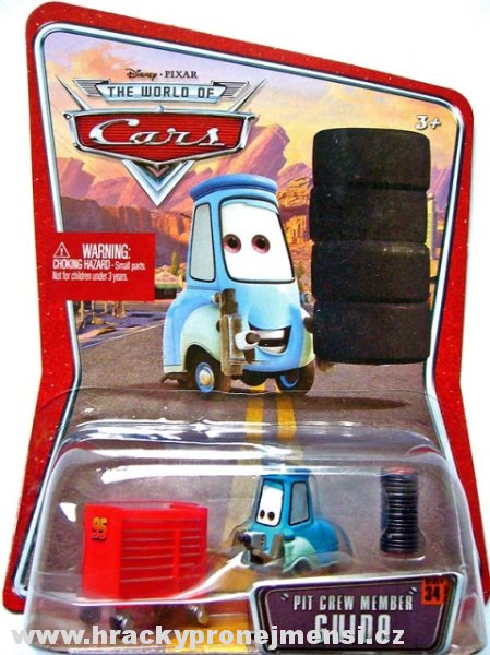 Cars (Auta) - Pit Crew Member Guido - The World Of Cars - poškozený obal
