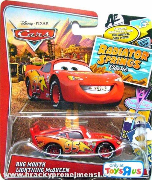 Cars (Auta) - Bug Mouth McQueen (Blesk s mouchami na zubech)