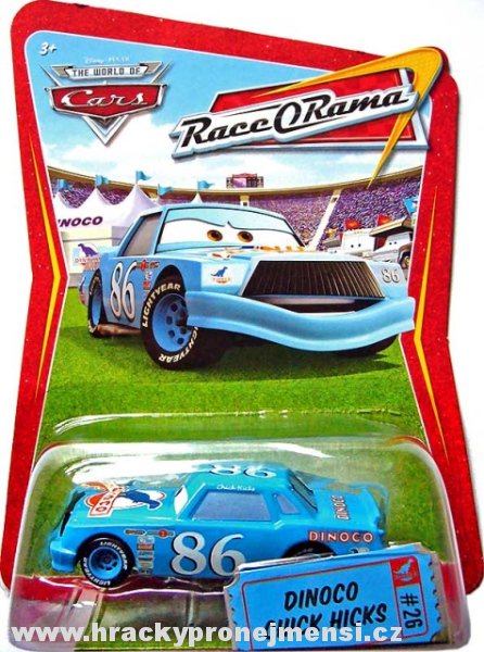 Cars (Auta) - Chick Hicks Dinoco (Sběratelský) - Race O Rama