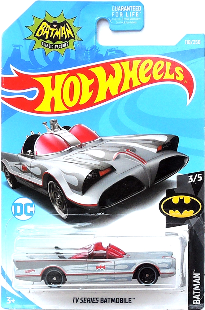 Hot Wheels - TV Series Batmobile (silver)