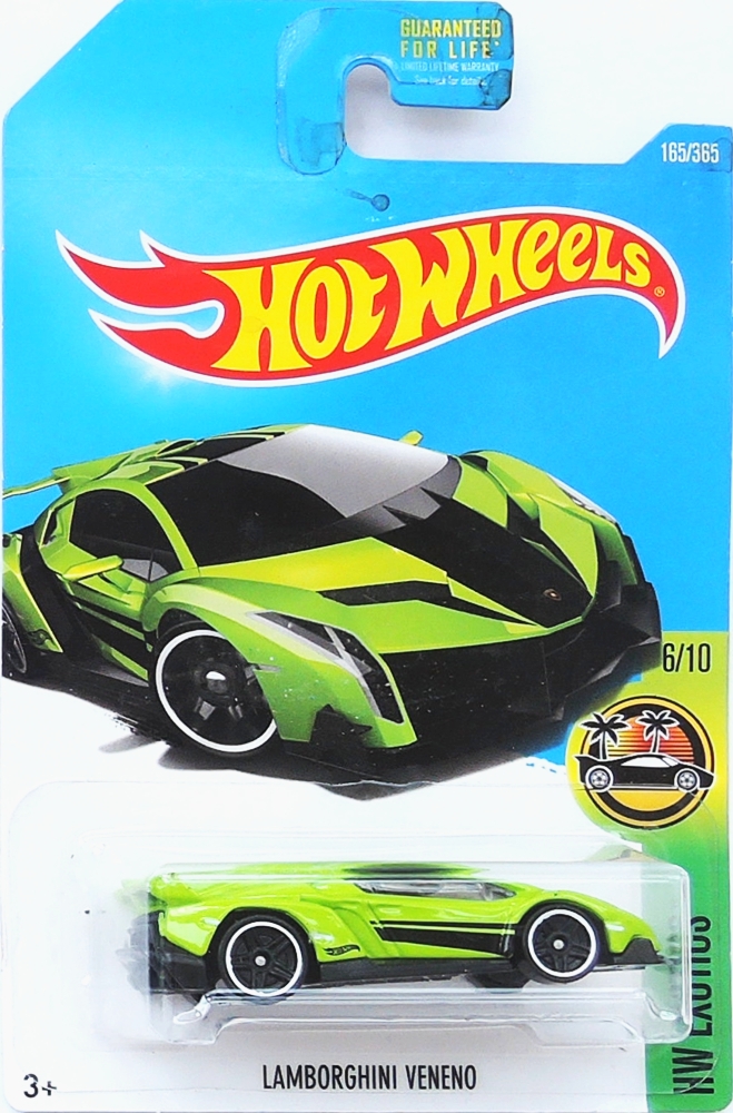 Hot Wheels - Lamborghini Veneno (green)