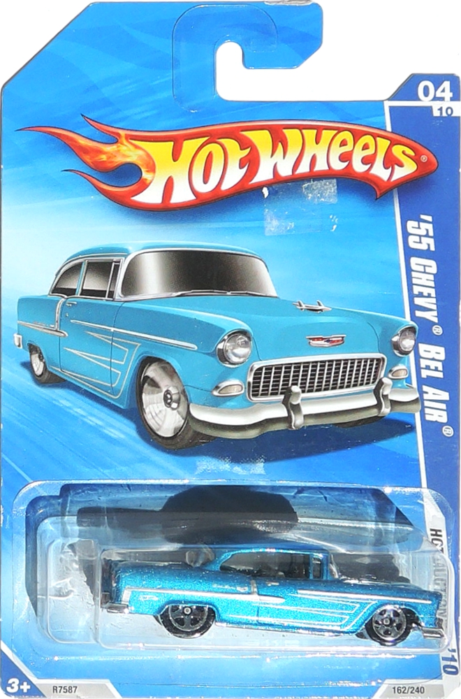 Hot Wheels - '55 Chevy Bel Air (blue)