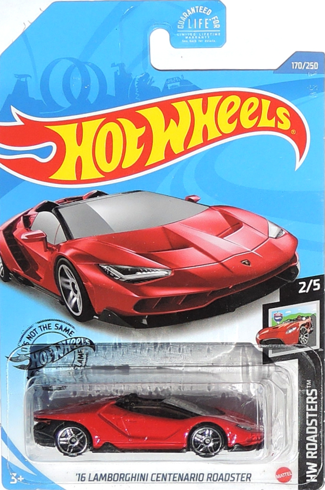 Hot Wheels - '16 Lamborghini Centenario Roadster (red)