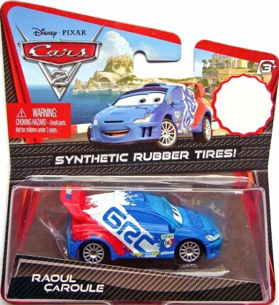 Cars 2 (Auta 2) - Raoul Caroule Rubber Tires (gumová kolečka)
