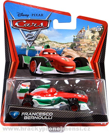 Cars 2 (Auta 2) - Francesco Bernoulli - poškozený obal