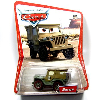 Cars - Sarge (Serža) - !!! NEZÁVADNÝ !!!