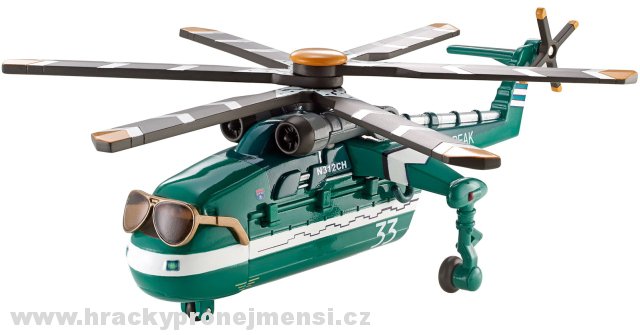 Planes 2: Fire & Rescue - Windlifter with Sunglasses Deluxe (Letadla 2: Hasiči a záchranáři)