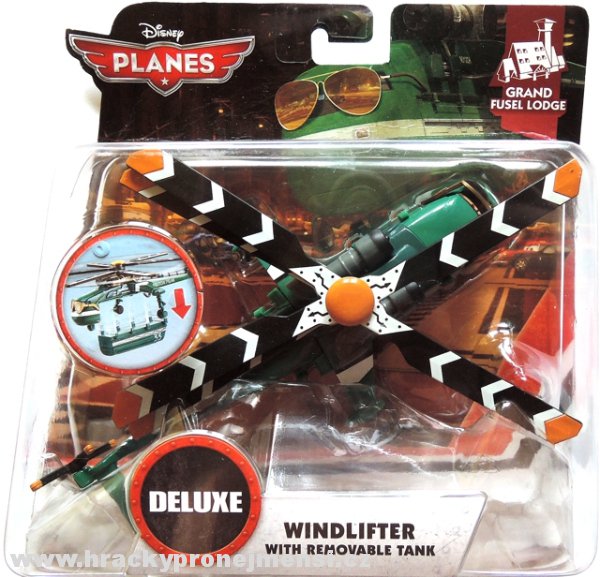 Planes 2: Fire & Rescue - Windlifter with Sunglasses Deluxe (Letadla 2: Hasiči a záchranáři)