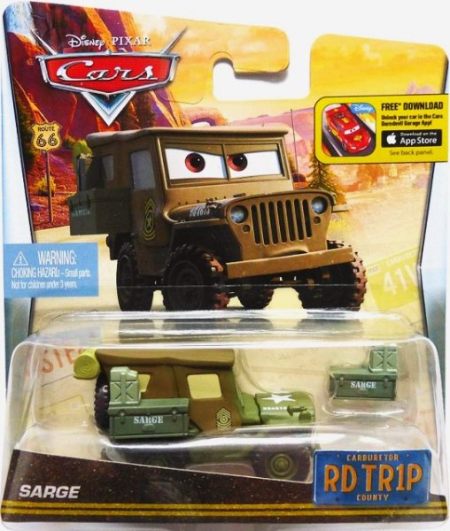 Cars 2 (Auta 2) - Sarge Road Trip (Serža)