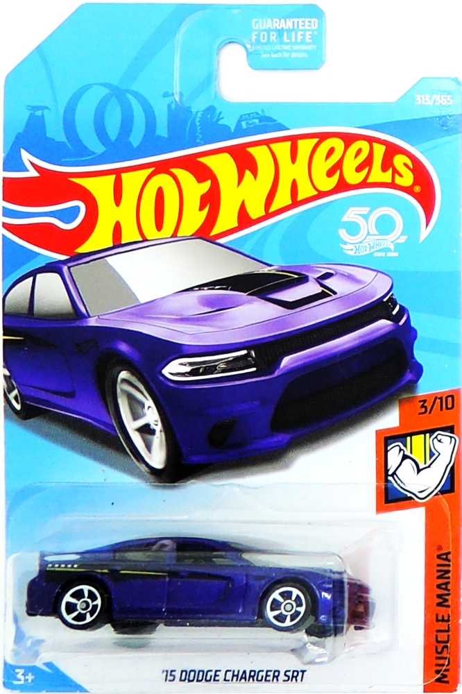 Hot Wheels - '15 Dodge Charger SRT (violet)