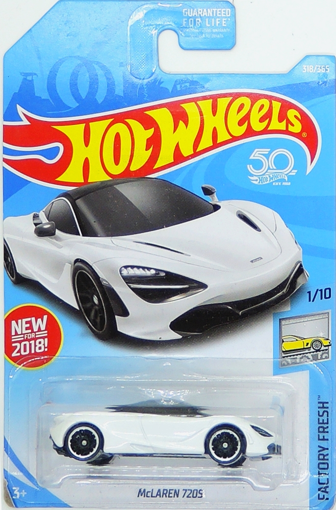 Hot Wheels - McLaren 720S (white)