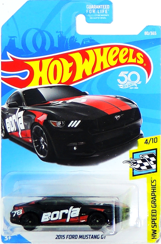 Hot Wheels - 2015 Ford Mustang GT (black)