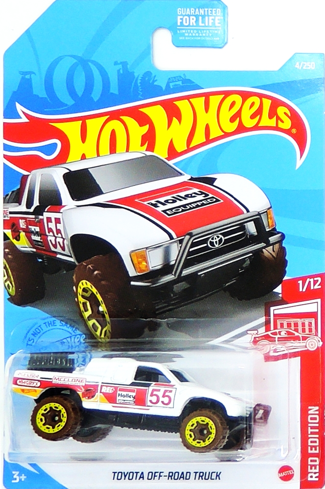 Hot Wheels - Toyota Off-Road Truck (white)