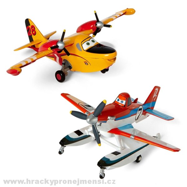 Disney Planes 2: Fire & Rescue - Pontoon Dusty + Lil Dipper (Letadla 2: Hasiči a záchranáři)