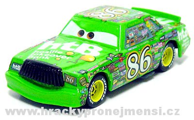 Cars (Auta) Piston Cup Racers (Chick Hicks, King, Nitroade, Leak Less, McQueen)