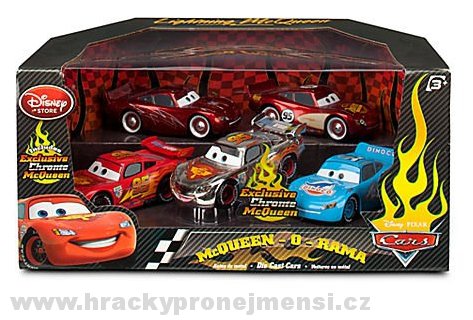 Cars 2 (Auta 2) - McQueen RAMA set (5 Blesků)