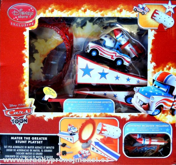 Cars Toon (Auta - Burákovy povídačky) - Mater the Greater Stunt Playset