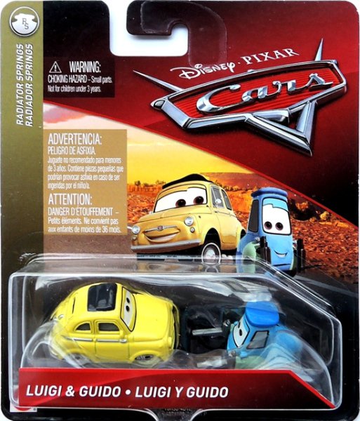 Cars 3 (Auta 3) - Luigi + Guido
