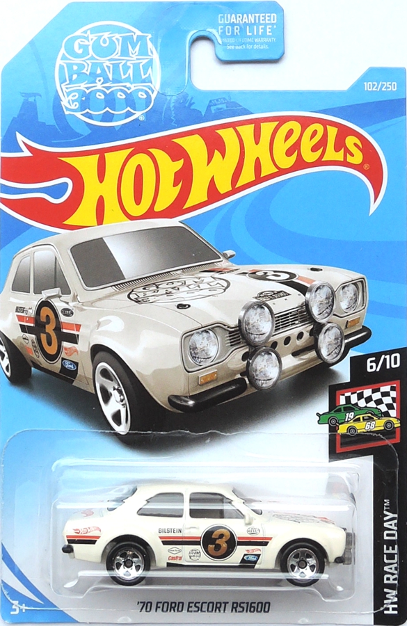 Hot Wheels - '70 Ford Escort RS1600