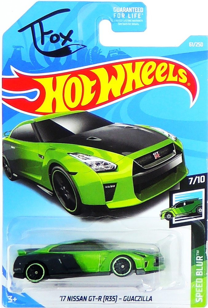 Hot Wheels - '17 Nissan GT-R (R35) - Guaczilla