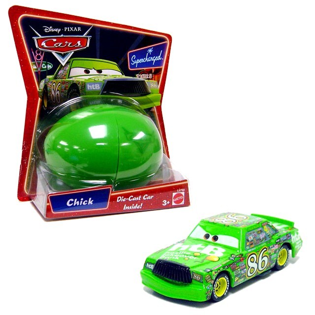 Cars - Lightning McQueen+Sally+Chick - SUPER překvapení