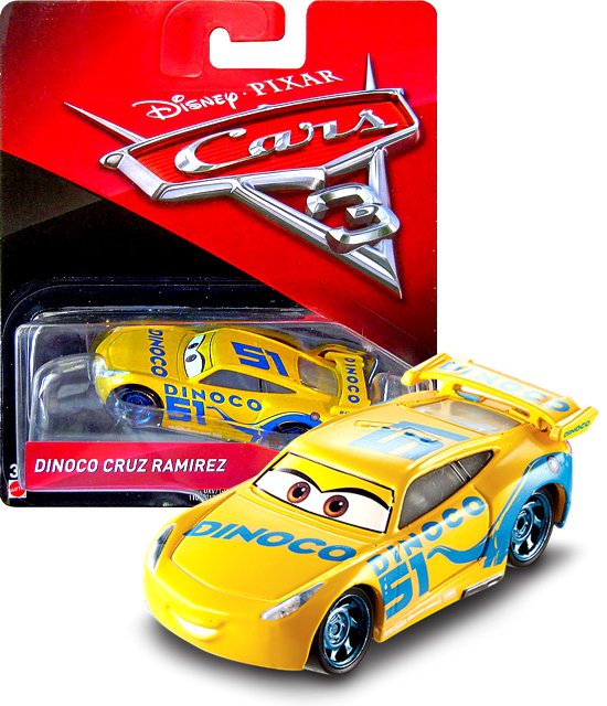 Cars 3 (Auta 3) - 3 modely dle vlastního výběru - např. Jackson Storm a další