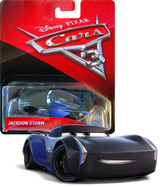Cars 3 (Auta 3) - 3 modely dle vlastního výběru - např. Jackson Storm a další