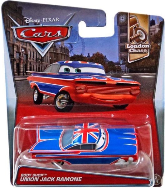 Cars 2 (Auta 2) - Body Shop Union Jack Ramone