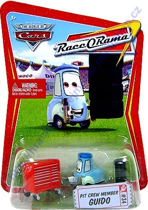 Cars (Auta) - Pit Crew Member Guido - Race O Rama