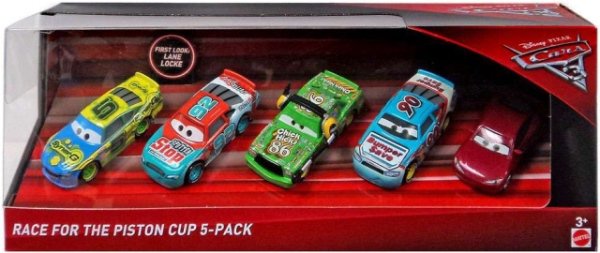 Cars 3 (Auta 3) - 5pack Race for the Piston Cup