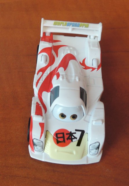 Cars 2 (Auta 2) - Shu Todoroki - VYBALENÝ MODEL