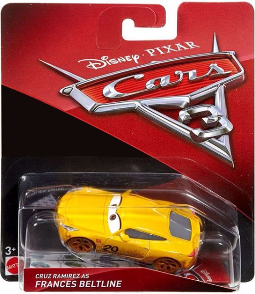 Cars 3 (Auta 3) - Cruz Ramirez as Frances Beltline Nr. 20 (Cruz Ramirézová) - poškozený obal