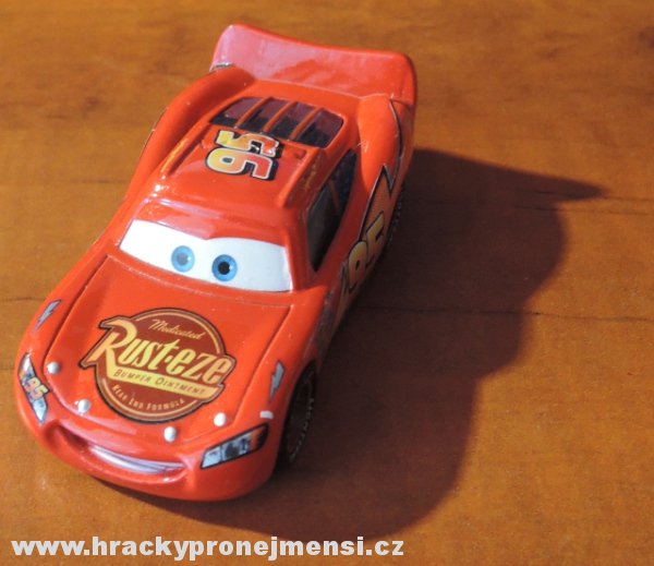 Cars (Auta) - Lightning McQueen (Blesk) - VYBALENÝ MODEL