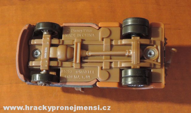 Cars 2 (Auta 2) - Mater (Burák) - VYBALENÝ MODEL