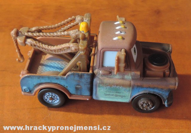 Cars 2 (Auta 2) - Mater (Burák) - VYBALENÝ MODEL