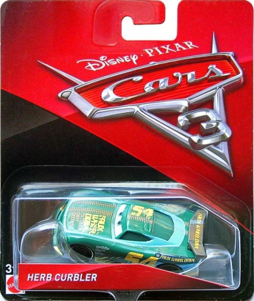Cars 3 (Auta 3) - Herb Curbler Nr. 54 - přelepený obal