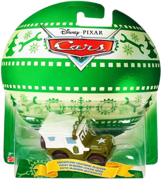 Cars (Auta) - Sarge with Roof Lights (zimní Serža se střešními světly)