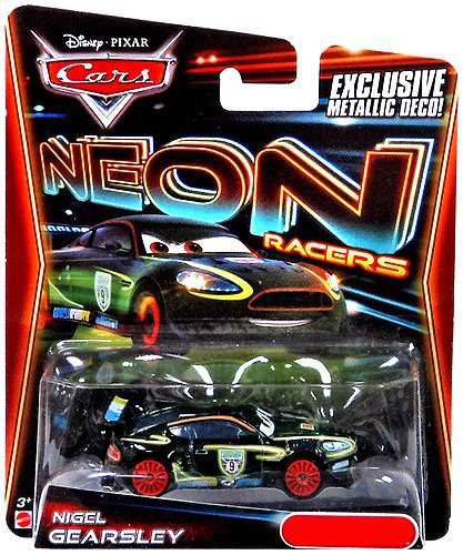 Cars 2 (Auta 2) Neon Racers - Nigel Gearsley (neonoví závodníci)