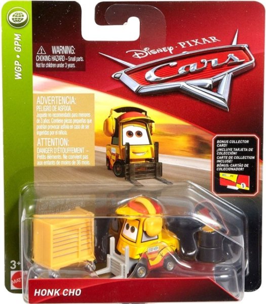 Cars 3 (Auta 3) - Honk Cho + Sběratelská karta na stojánku