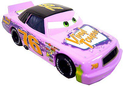 Cars (Auta) - 8pack Dinoco 400 - Chick Hicks + King + McQueen... - poškozený obal