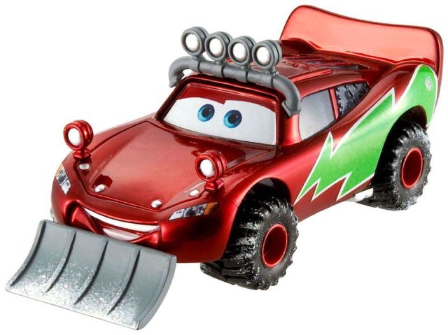 Cars (Auta) - Snowplow Lightning McQueen (Vánoční Blesk)
