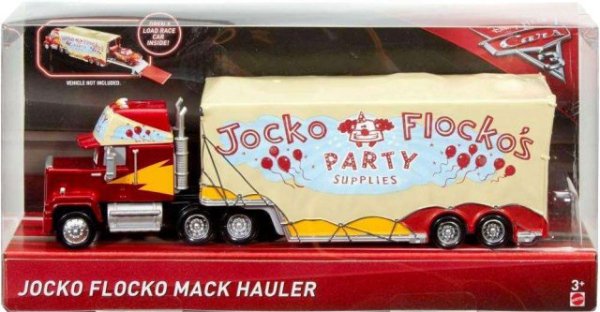 Cars 3 (Auta 3) - Flocko Jocko Mack Hauler (délka cca 23 cm)